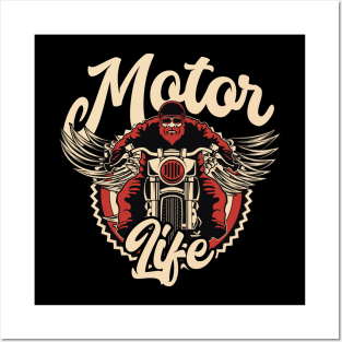 Motor Life Posters and Art